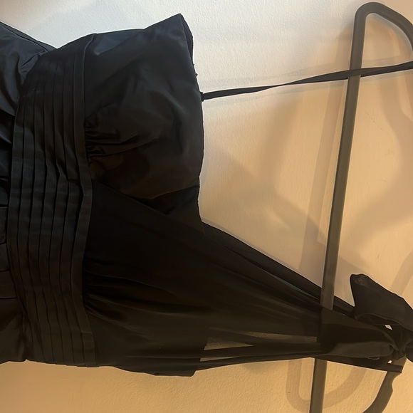 Black BCBG mini dress size 4. worn once! - Picture 2 of 5